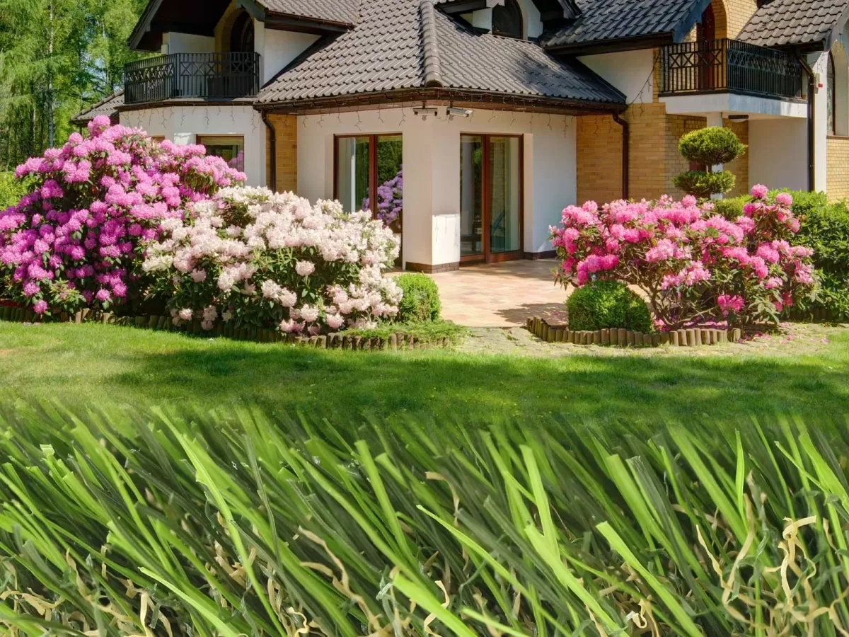 Global Syn Turf Cool Blue Hollow Lime Artificial Grass product detail