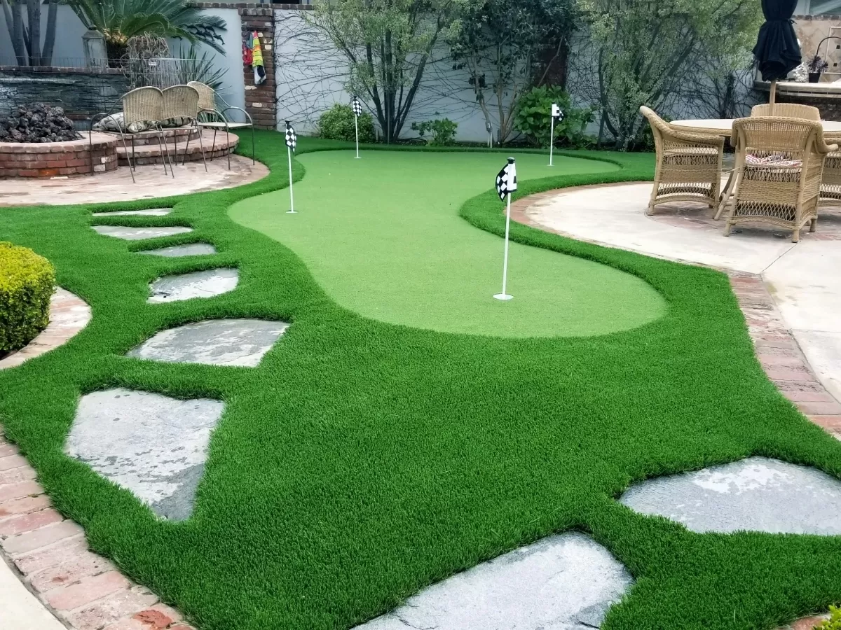 Global Syn Turf Pro Putt 60 Bi Color Artificial Grass product detail